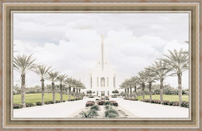 Sweet is The Work Gilbert Arizona Temple Large Wall Art