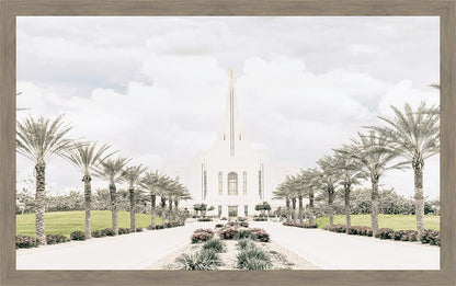 Sweet is The Work Gilbert Arizona Temple Large Wall Art