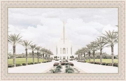 Sweet is The Work Gilbert Arizona Temple Large Wall Art