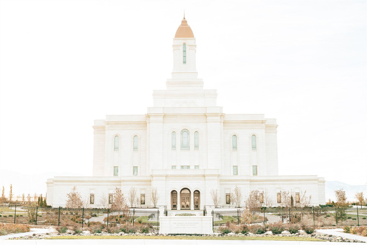 Sweet is The Work Deseret Peak Utah Temple