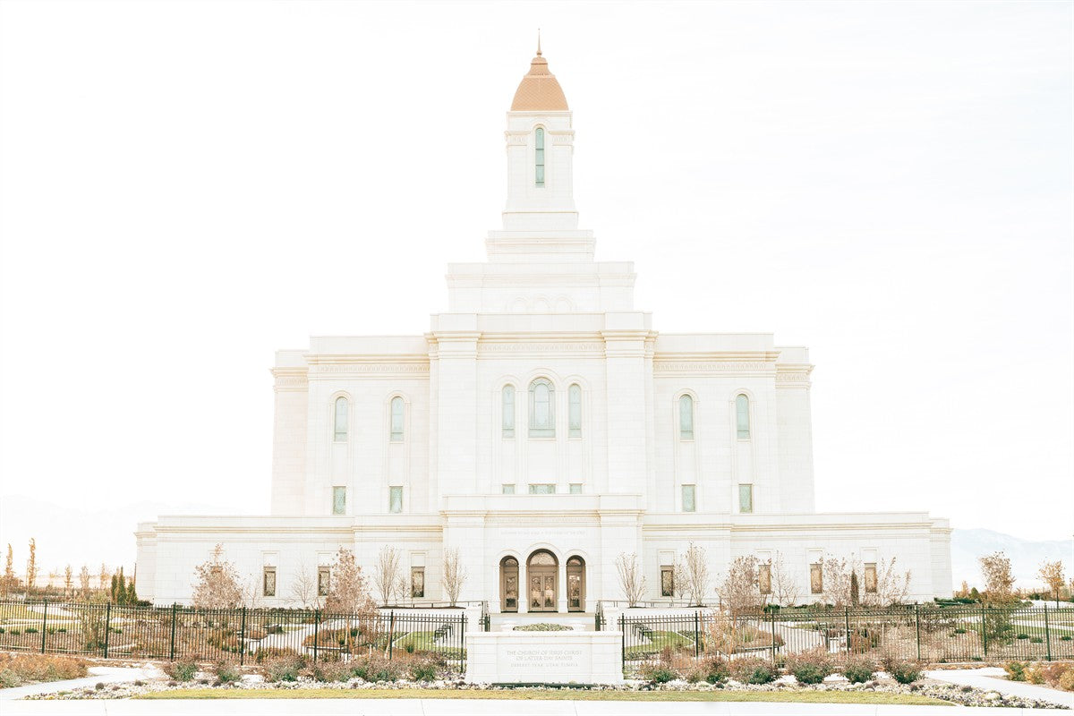 Sweet is The Work Deseret Peak Utah Temple