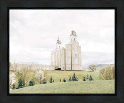 Sweet is The Work Manti Utah Temple Gallery Wrap