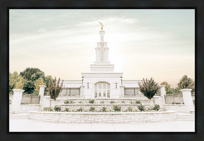 Sweet is The Work Columbia River Washington Temple Gallery Wrap