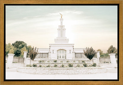 Sweet is The Work Columbia River Washington Temple Gallery Wrap