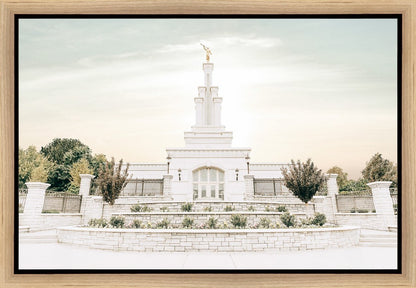 Sweet is The Work Columbia River Washington Temple Gallery Wrap