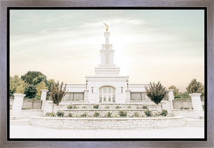 Sweet is The Work Columbia River Washington Temple Gallery Wrap