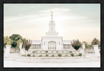 Sweet is The Work Columbia River Washington Temple Gallery Wrap