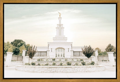 Sweet is The Work Columbia River Washington Temple Gallery Wrap