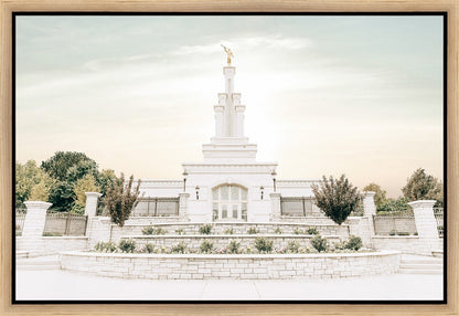 Sweet is The Work Columbia River Washington Temple Gallery Wrap