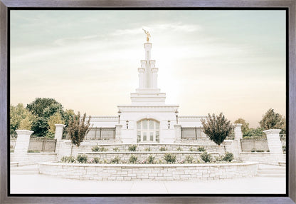 Sweet is The Work Columbia River Washington Temple Gallery Wrap