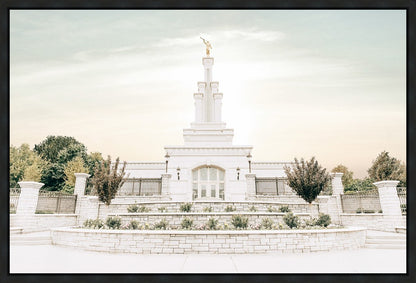 Sweet is The Work Columbia River Washington Temple Gallery Wrap