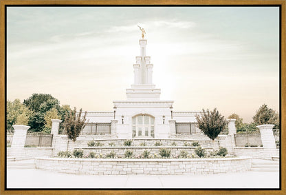 Sweet is The Work Columbia River Washington Temple Gallery Wrap