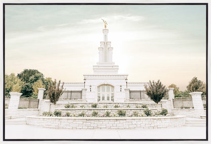 Sweet is The Work Columbia River Washington Temple Gallery Wrap