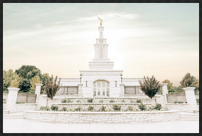 Sweet is The Work Columbia River Washington Temple Large Wall Art Gallery Wrap