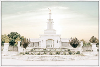 Sweet is The Work Columbia River Washington Temple Large Wall Art Gallery Wrap