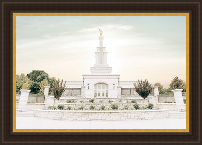 Sweet is The Work Columbia River Washington Temple Large Wall Art
