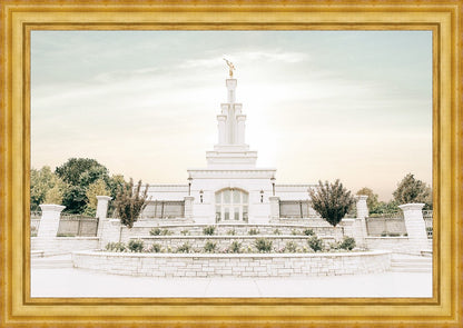 Sweet is The Work Columbia River Washington Temple Large Wall Art