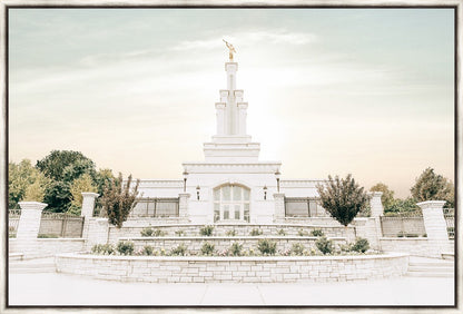 Sweet is The Work Columbia River Washington Temple Large Wall Art