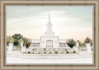Sweet is The Work Columbia River Washington Temple Large Wall Art