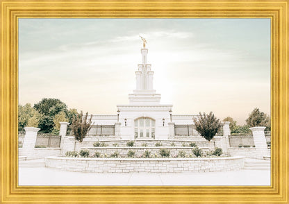 Sweet is The Work Columbia River Washington Temple Large Wall Art