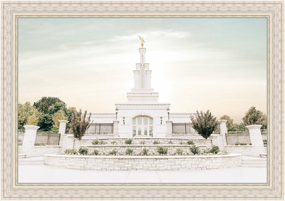 Sweet is The Work Columbia River Washington Temple Large Wall Art