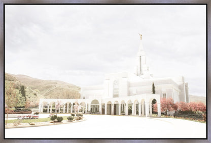 Sweet is The Work Bountiful Utah Temple Gallery Wrap