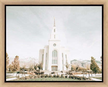 Sweet is The Work Layton Utah Temple Gallery Wrap
