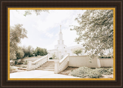 Sweet is The Work Sacramento California Temple Large Wall Art