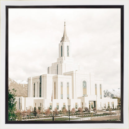 Sweet is The Work Orem Utah Temple Gallery Wrap
