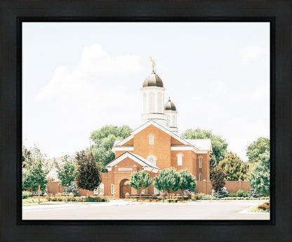 Sweet is The Work Vernal Utah Temple Gallery Wrap