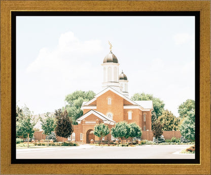 Sweet is The Work Vernal Utah Temple Gallery Wrap