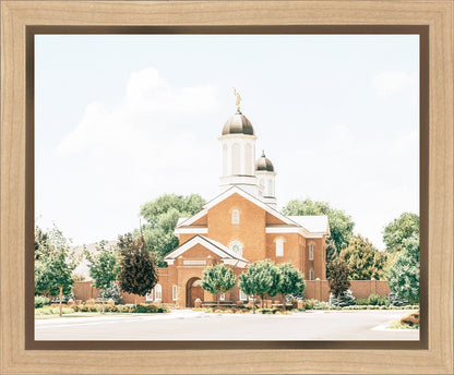 Sweet is The Work Vernal Utah Temple Gallery Wrap