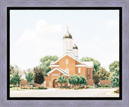 Sweet is The Work Vernal Utah Temple Gallery Wrap