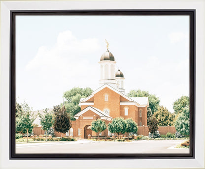 Sweet is The Work Vernal Utah Temple Gallery Wrap