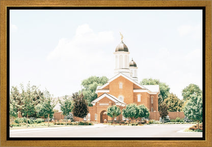 Sweet is The Work Vernal Utah Temple Gallery Wrap