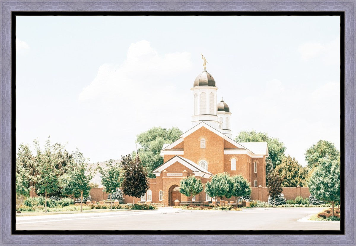 Sweet is The Work Vernal Utah Temple Gallery Wrap
