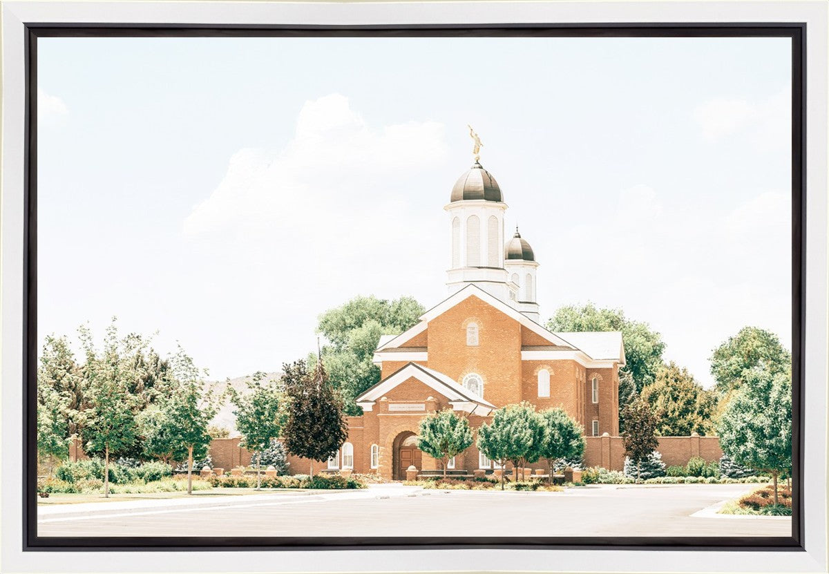 Sweet is The Work Vernal Utah Temple Gallery Wrap