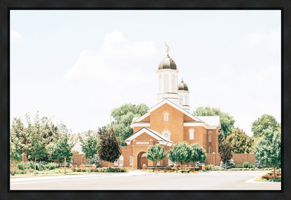 Sweet is The Work Vernal Utah Temple Gallery Wrap
