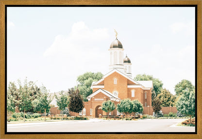 Sweet is The Work Vernal Utah Temple Gallery Wrap
