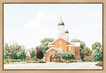 Sweet is The Work Vernal Utah Temple Gallery Wrap