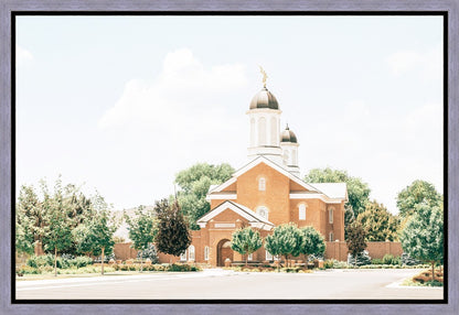 Sweet is The Work Vernal Utah Temple Gallery Wrap
