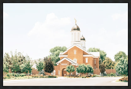Sweet is The Work Vernal Utah Temple Gallery Wrap