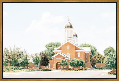 Sweet is The Work Vernal Utah Temple Gallery Wrap