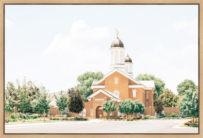 Sweet is The Work Vernal Utah Temple Gallery Wrap