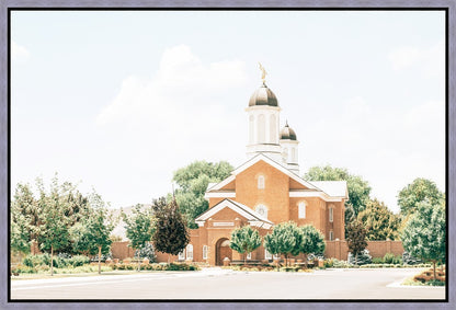 Sweet is The Work Vernal Utah Temple Gallery Wrap