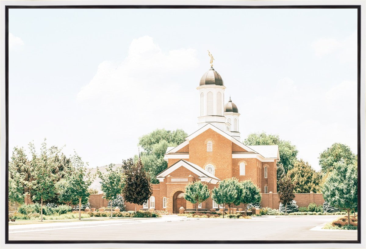 Sweet is The Work Vernal Utah Temple Gallery Wrap