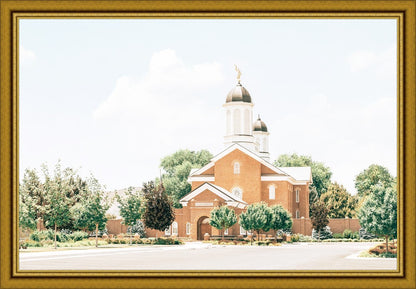 Sweet is The Work Vernal Utah Temple Large Wall Art