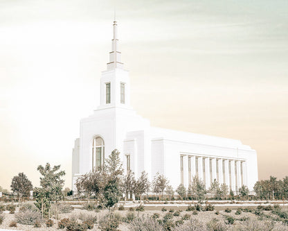 Burley Idaho Sacred Grounds Pastel