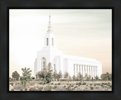 Burley Idaho Sacred Grounds Pastel