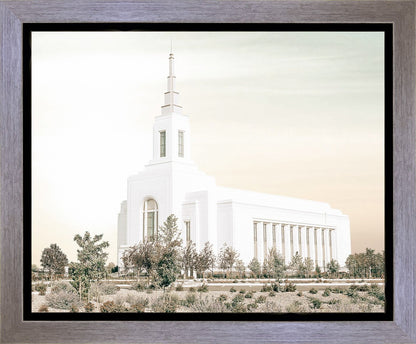 Burley Idaho Sacred Grounds Pastel